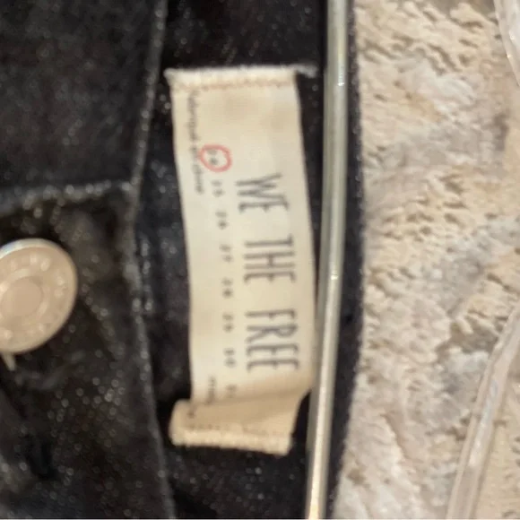 NWT Free People Black Ripped Skirt - Picture 6 of 6